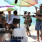 Reality Shoot in Biscayne Bay island