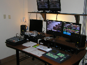 Control room for multi-camera with sound for COS